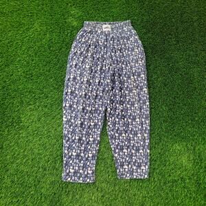 Vintage California Crazee Wear Parachute Pants S/M Baggy Harem USA 80s 90s